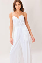 MODERN EASE WOVEN JUMPSUIT Flying Tomato