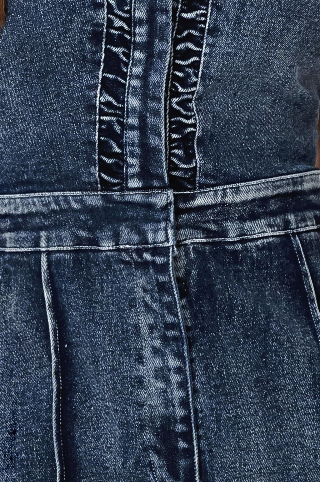 COOL STRUCTURE DENIM JUMPSUIT Flying Tomato