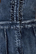 COOL STRUCTURE DENIM JUMPSUIT Flying Tomato