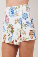 SUMMER ATELIER WOVEN SKORT Flying Tomato
