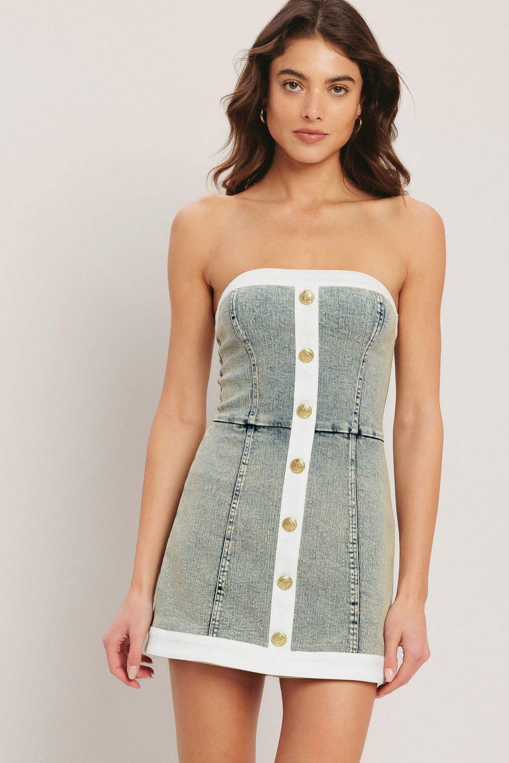 YACHT CLUB ACID WASHED SKORT ROMPER Flying Tomato