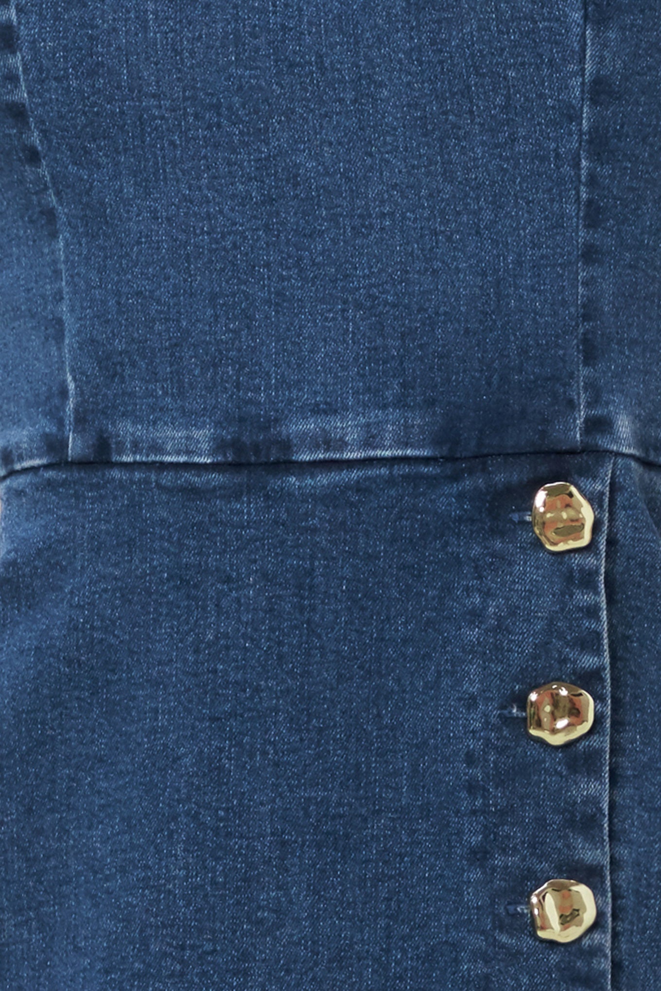 MIDNIGHT DENIM SKORT ROMPER Flying Tomato