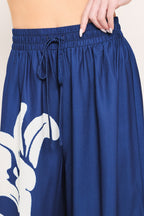 COASTAL BLOOM WOVEN WIDE PANTS Flying Tomato
