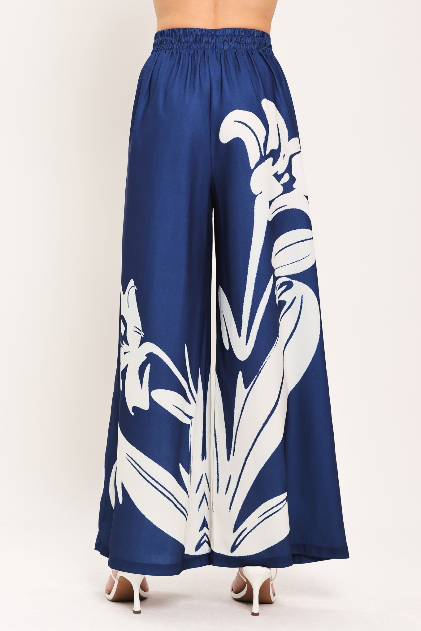 COASTAL BLOOM WOVEN WIDE PANTS Flying Tomato