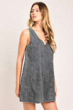 COOL SWEET LIGHTWEIGHT DENIM ROMPER Flying Tomato