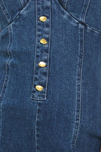 URBAN INDIGO DENIM JUMPSUIT Flying Tomato