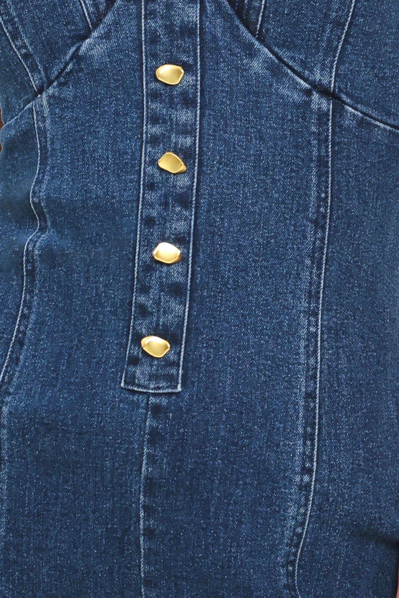 URBAN INDIGO DENIM JUMPSUIT Flying Tomato