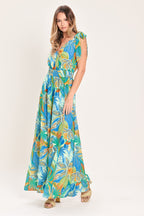 SUNSET ISLAND WOVEN JUMPSUIT Flying Tomato