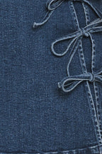 STREET TIE DENIM SKORT Flying Tomato