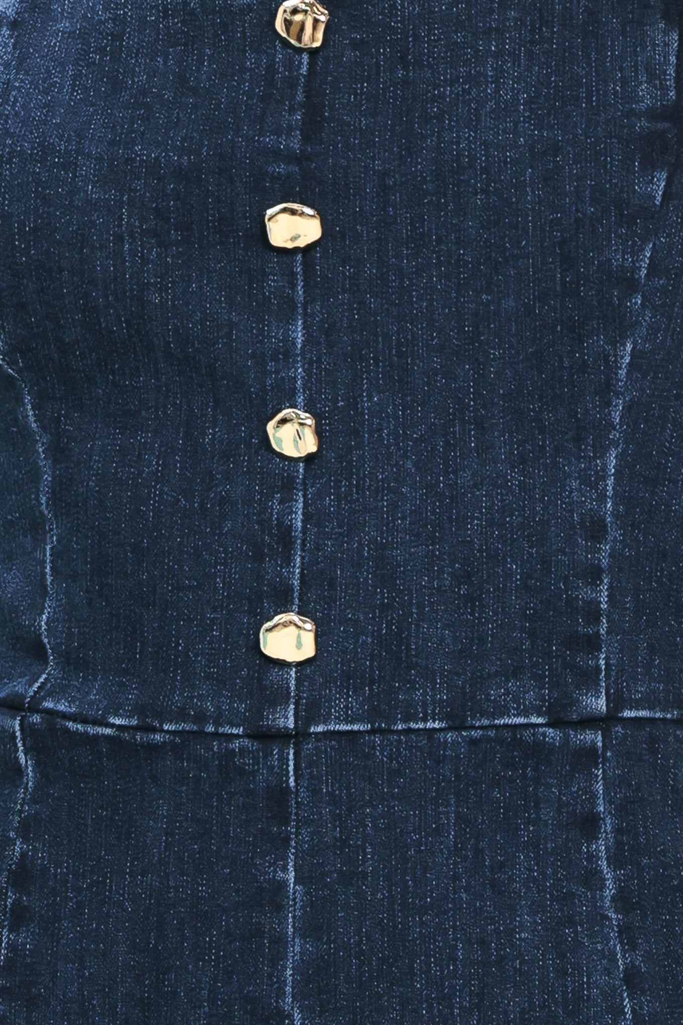 DARK WASH ICON DENIM ROMPER Flying Tomato