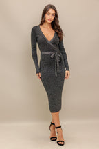 FOREVER IMPRESSED SWEATER MIDI DRESS Flying Tomato