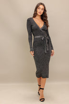 FOREVER IMPRESSED SWEATER MIDI DRESS Flying Tomato