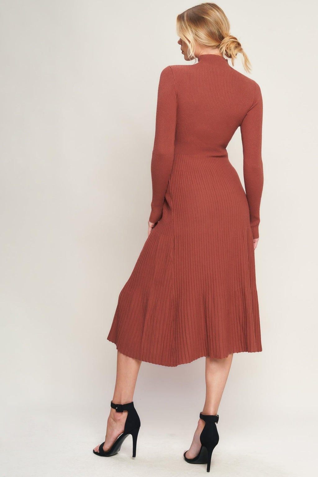 STOLEN KISSES SWEATER MIDI DRESS Flying Tomato