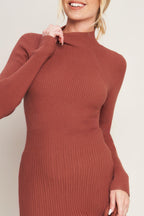 STOLEN KISSES SWEATER MIDI DRESS Flying Tomato