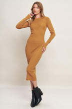 BE WITH YOU SWEATER MIDI DRESS Flying Tomato