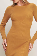 BE WITH YOU SWEATER MIDI DRESS Flying Tomato