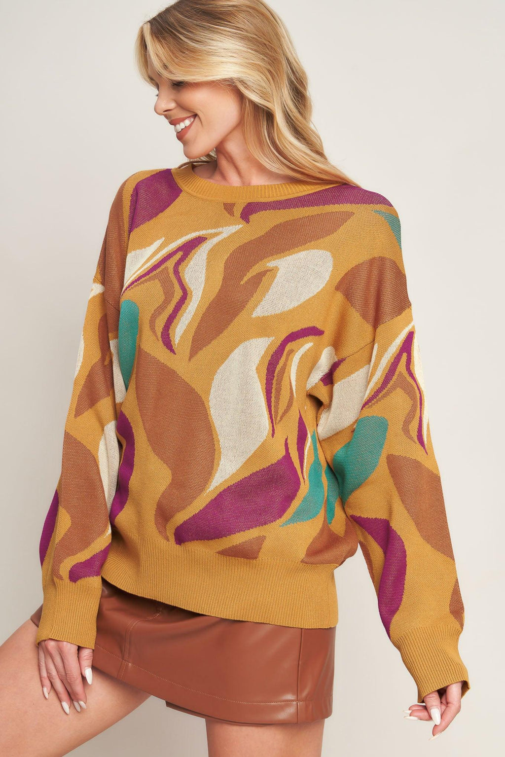 READY TO ADORE SWEATER TOP Flying Tomato