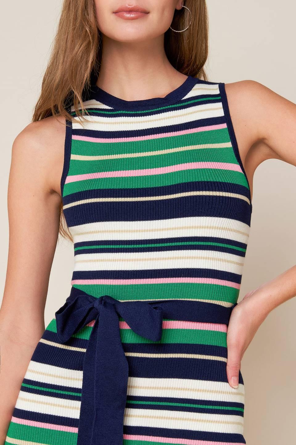 LET'S GO ABROAD SWEATER DRESS Flying Tomato