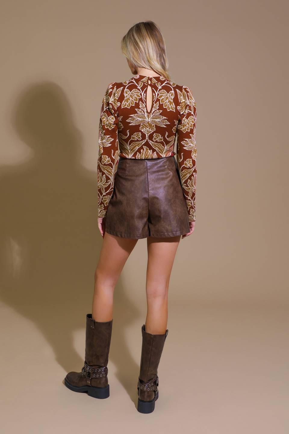 WARM AFTERNOONS JACQUARD SWEATER TOP Flying Tomato