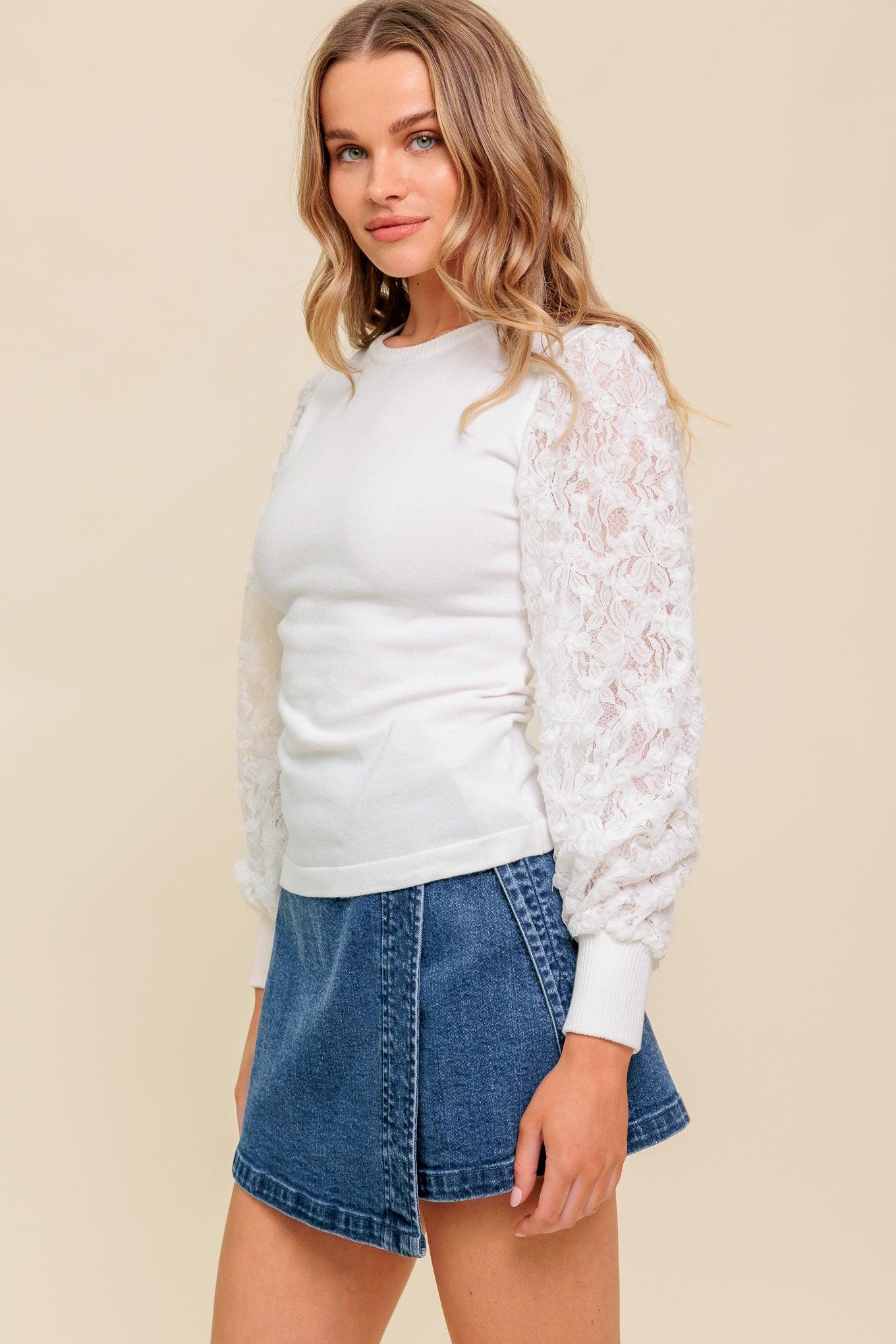 SWEET LIKE SANGRIA SWEATER TOP Flying Tomato