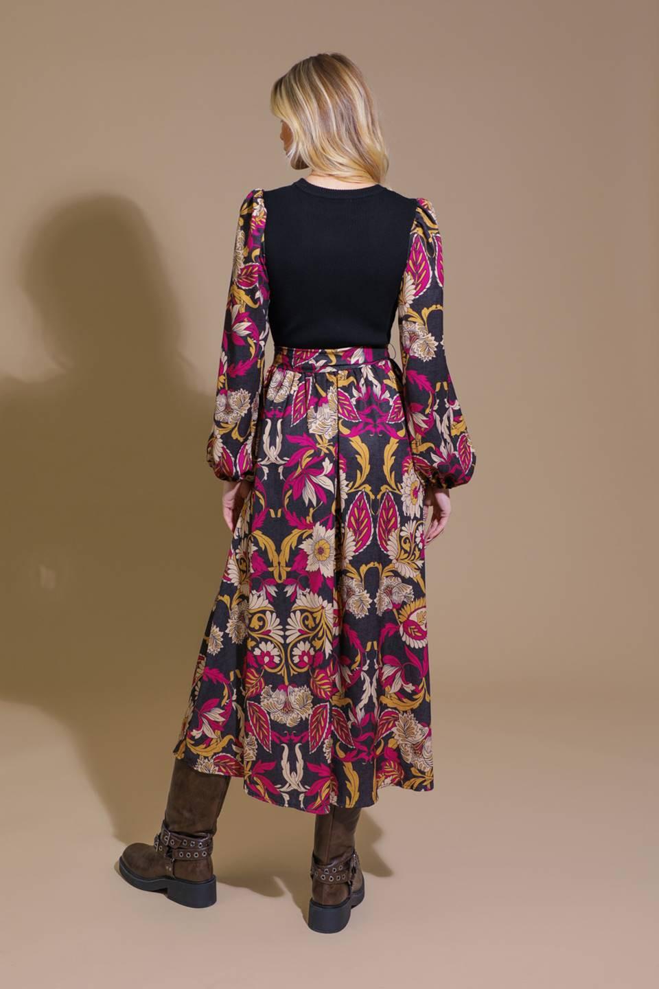 CRUSHING ON COZY WOVEN MIDI DRESS Flying Tomato