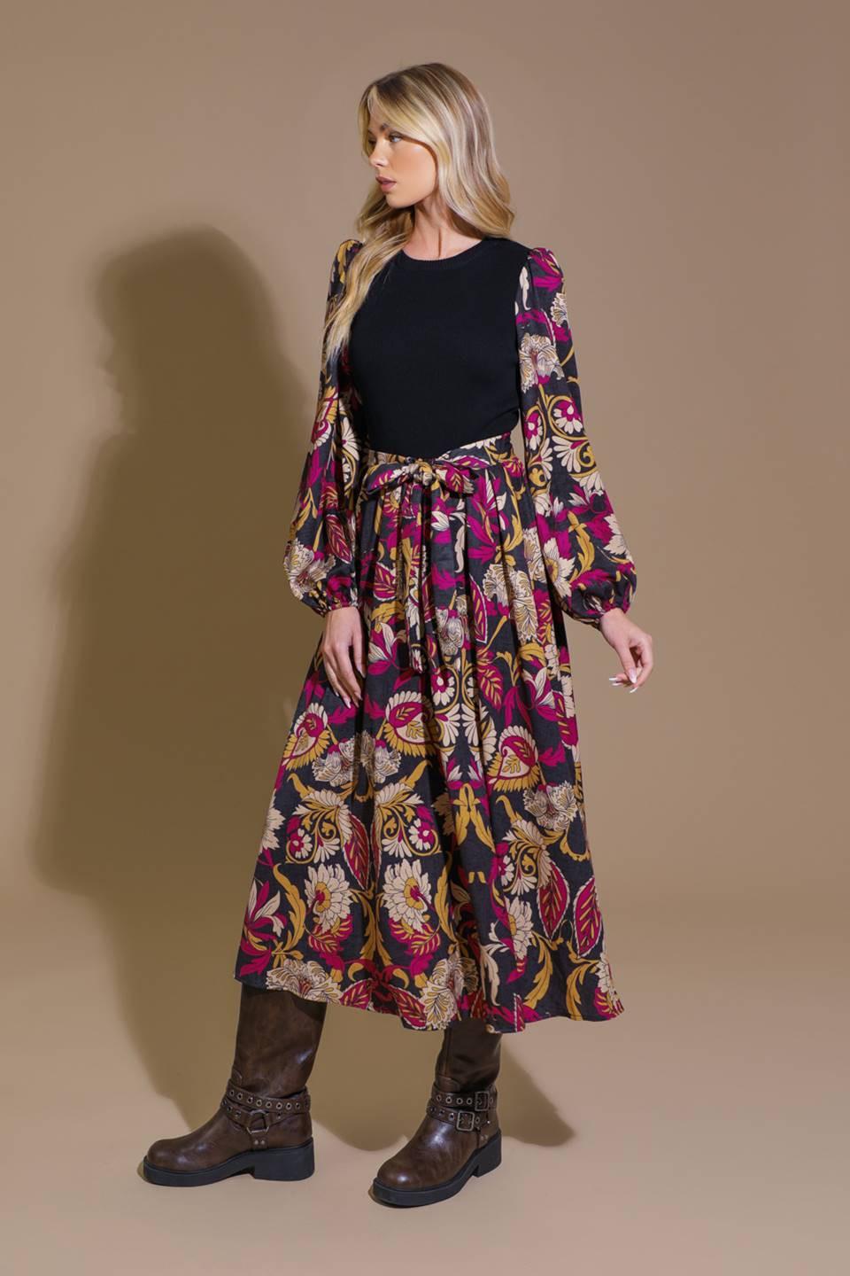 CRUSHING ON COZY WOVEN MIDI DRESS Flying Tomato