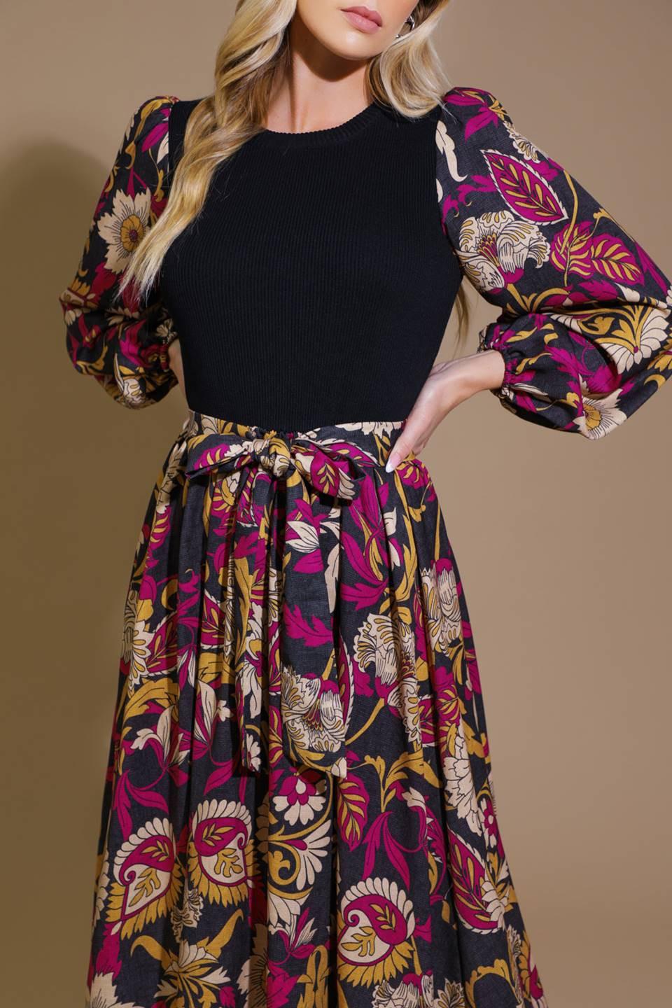 CRUSHING ON COZY WOVEN MIDI DRESS Flying Tomato