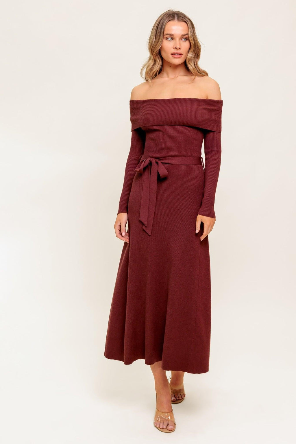 ALL A FANTASY SWEATER MIDI DRESS Flying Tomato