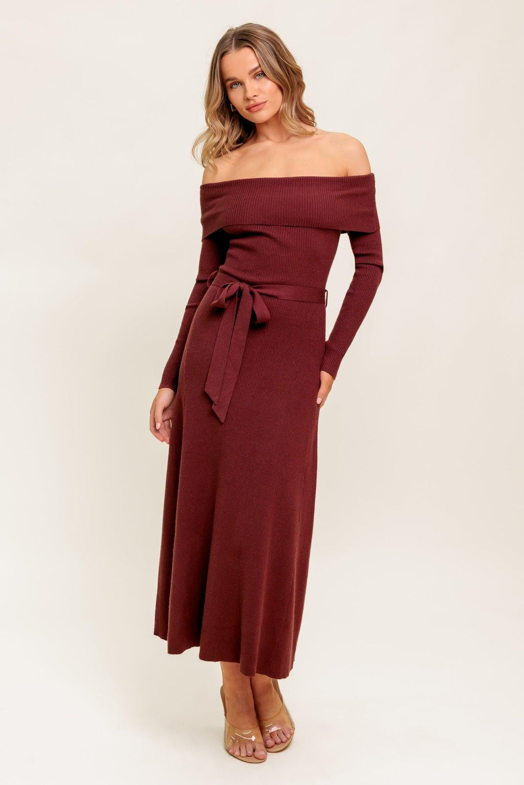 ALL A FANTASY SWEATER MIDI DRESS Flying Tomato