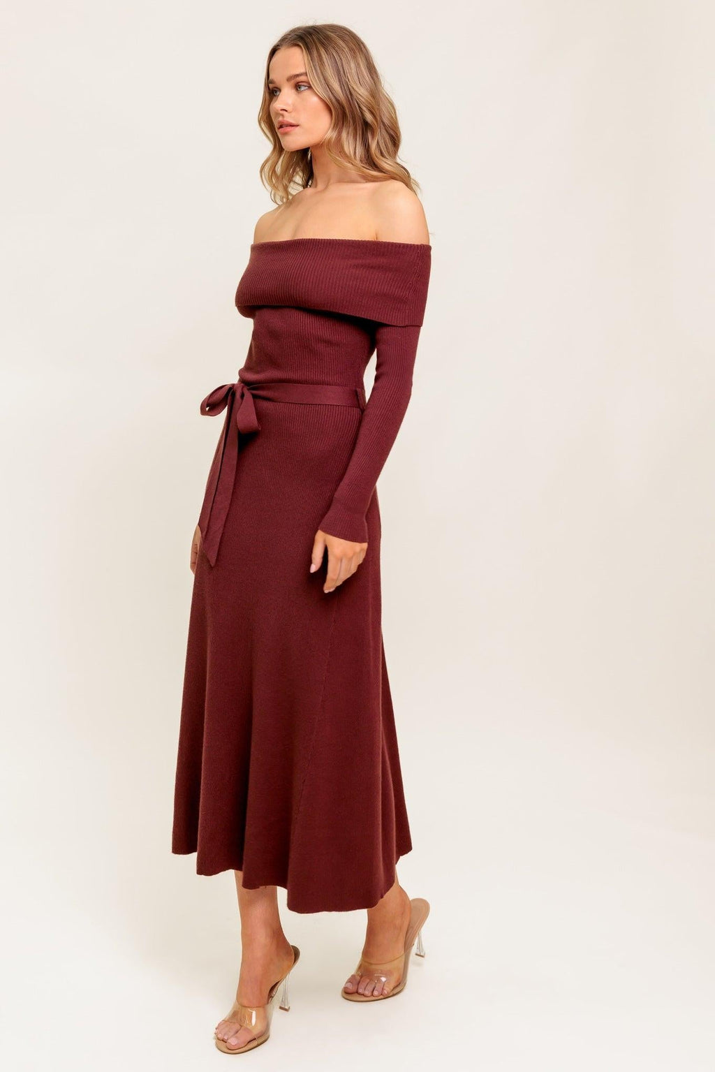 ALL A FANTASY SWEATER MIDI DRESS Flying Tomato