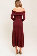 ALL A FANTASY SWEATER MIDI DRESS Flying Tomato