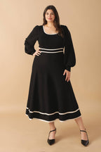 CAUGHT UP SWEATER MIDI DRESS Flying Tomato