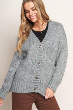 WEEKEND WARMTH SWEATER KNIT CARDIGAN Flying Tomato