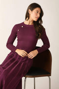 HIGH STANDARDS SWEATER MIDI DRESS Flying Tomato