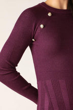 HIGH STANDARDS SWEATER MIDI DRESS Flying Tomato