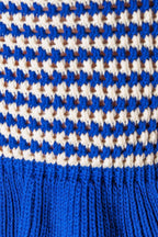 OUT WEST BLUE SWEATER KNIT TOP Flying Tomato