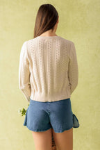DAYS THAT FADE SWEATER AND CARDIGAN SET Flying Tomato