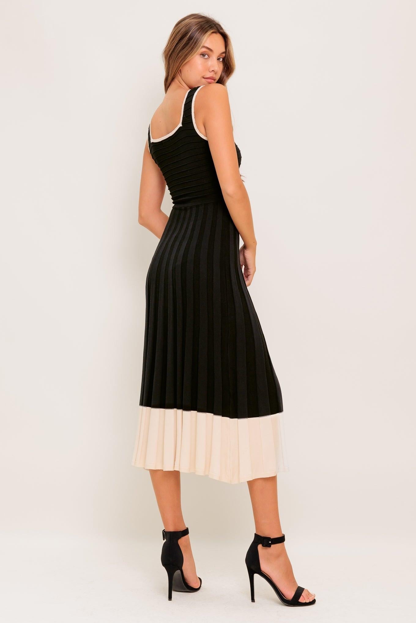 MODERN MUSE KNIT MIDI DRESS Flying Tomato
