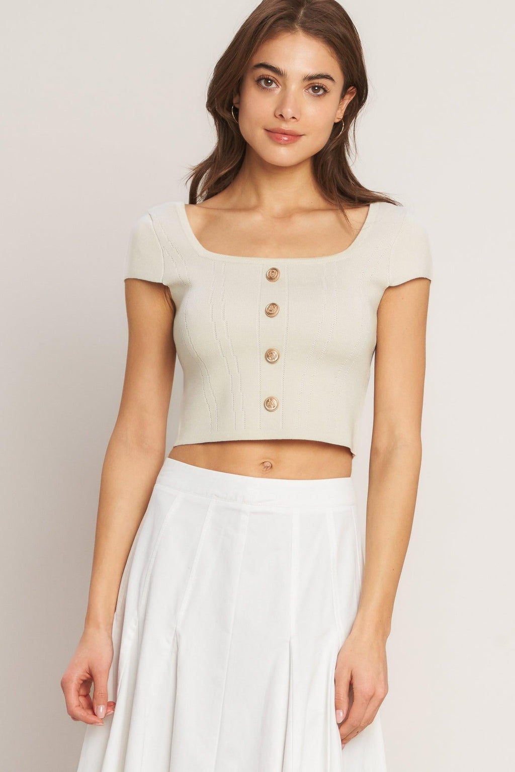 EFFORTLESS FIT SWEATER KNIT TOP Flying Tomato