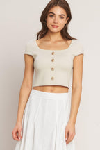 EFFORTLESS FIT SWEATER KNIT TOP Flying Tomato