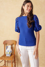 GETTING INTO THE GROOVE KNIT TOP Flying Tomato