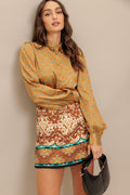 MOROCCAN MUSE WOVEN TOP Flying Tomato