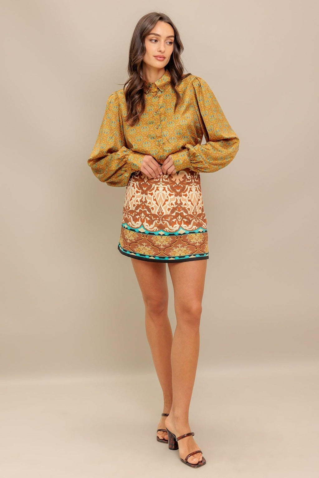 MOROCCAN MUSE WOVEN TOP Flying Tomato