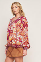 NEVER WANNA LEAVE WOVEN TOP Flying Tomato