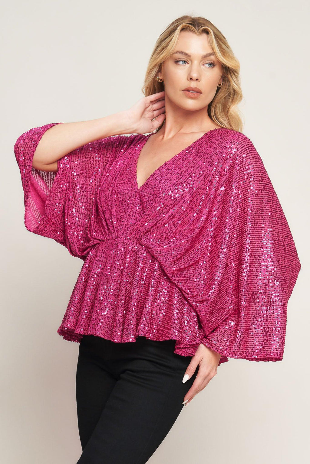 START OF FOREVER SEQUIN TOP Flying Tomato