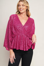 START OF FOREVER SEQUIN TOP Flying Tomato