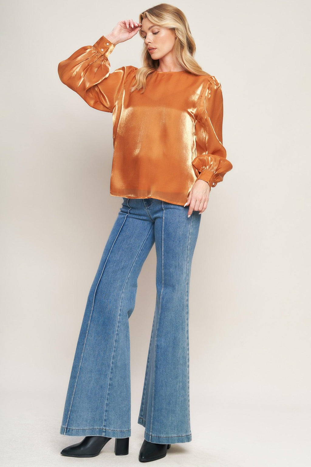 OUTING LIGHT WOVEN TOP Flying Tomato