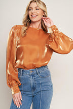 OUTING LIGHT WOVEN TOP Flying Tomato