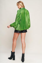 RUNWAY TREND FOILED TOP Flying Tomato