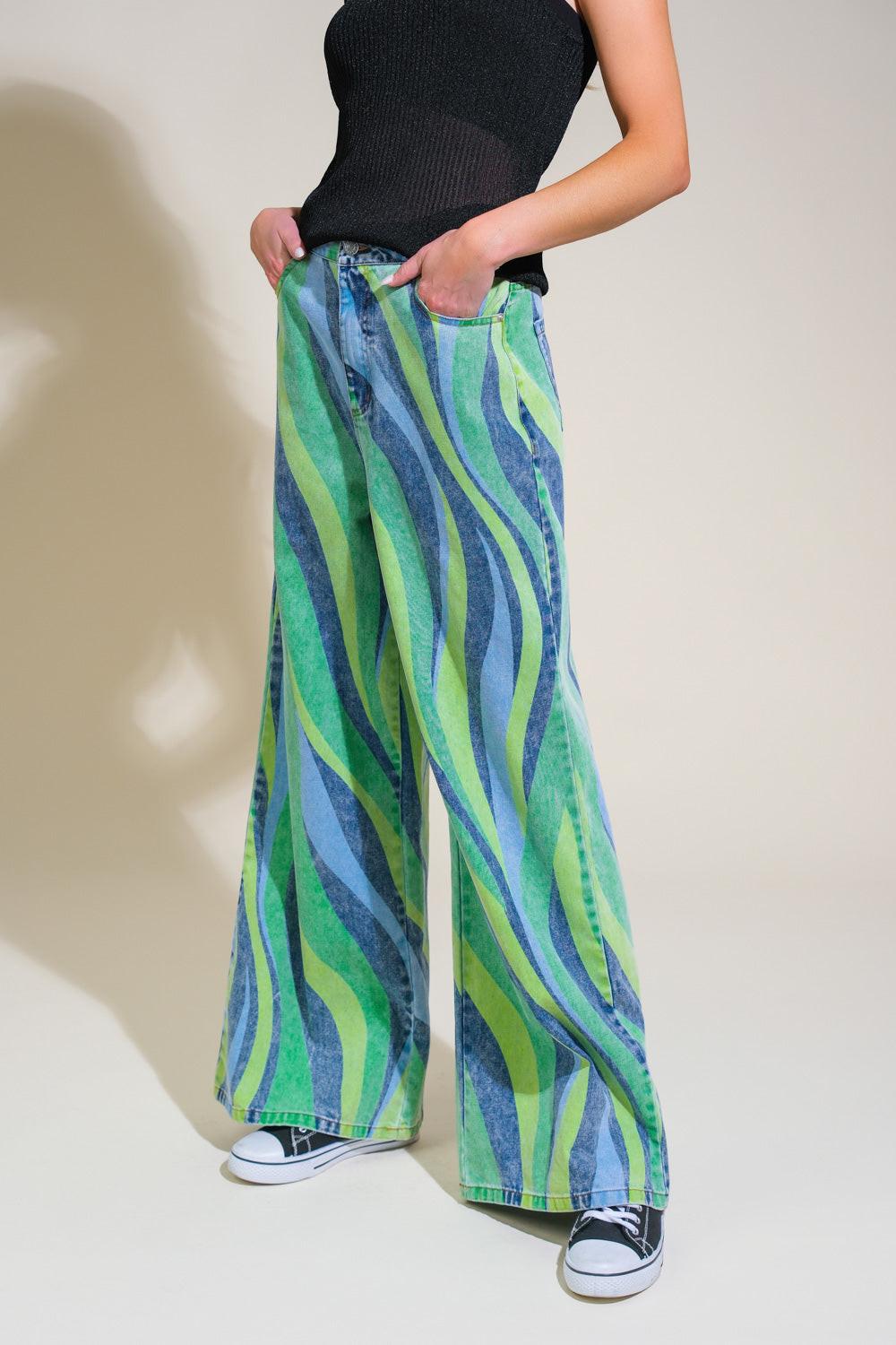 NAVIGATING LIFE DENIM PANTS Flying Tomato